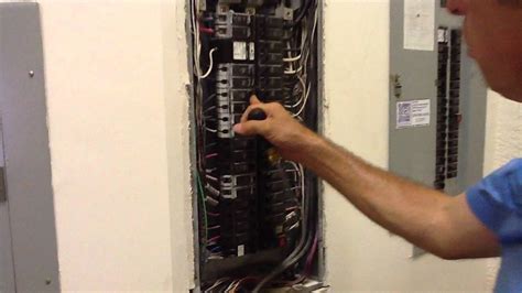 how to change a electrical panel box|changing electrical panels in house.